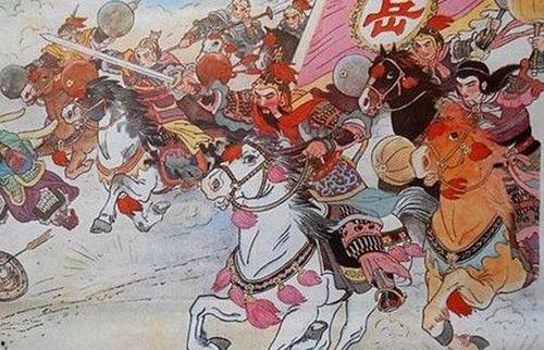 岳飞看着高宗吃瓜,一场历史的意外邂逅